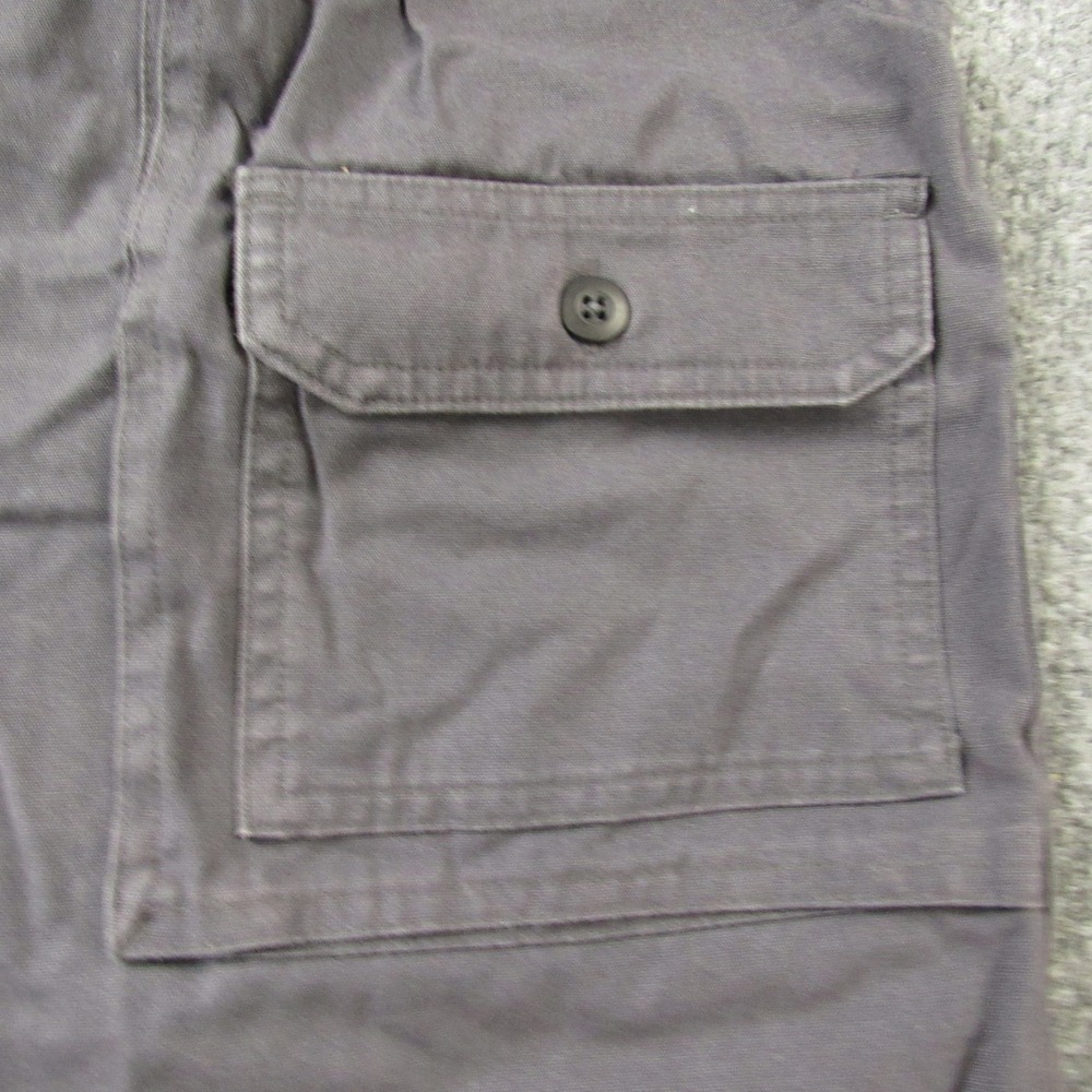 Cabelas Cargo Shorts Mens 48 Grey Blue Green Canvas‎ Big & Tall Outdoor Lot Of 3 - Picture 14 of 16
